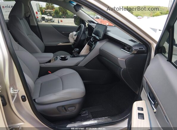 JTEAAAAH6NJ097472 2022 TOYOTA VENZA Серебряный Вид салона спереди
