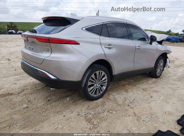 JTEAAAAH6NJ097472 2022 TOYOTA VENZA Серебряный Задняя правая четверть