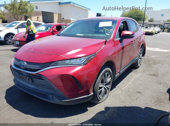 JTEAAAAH6NJ097973 2022 TOYOTA VENZA Red Front left
