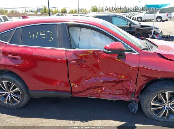 JTEAAAAH6NJ097973 2022 TOYOTA VENZA Red Rear interior view