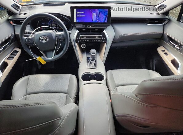 JTEAAAAH6RJ165128 2024 TOYOTA VENZA Gray Вид панелі приладів