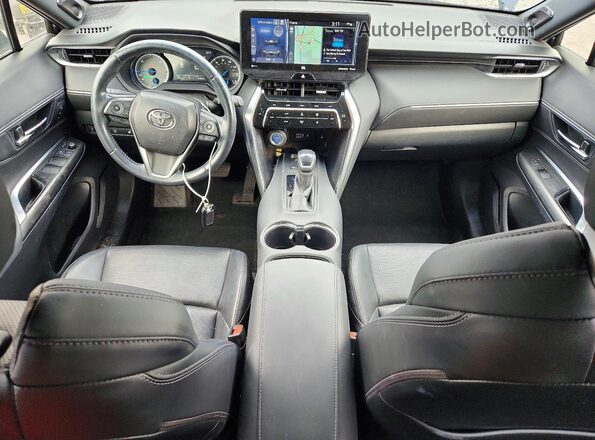JTEAAAAH7MJ014677 2021 TOYOTA VENZA Blue Вид панелі приладів