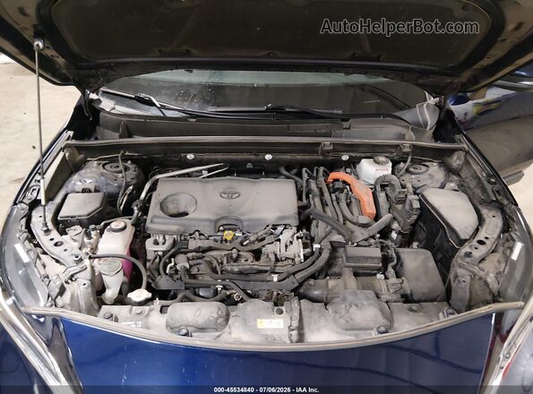JTEAAAAH7MJ028417 2021 TOYOTA VENZA Dark Blue Вид сзади