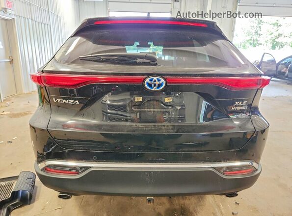 JTEAAAAH7MJ053219 2021 TOYOTA VENZA Черный Вид сзади