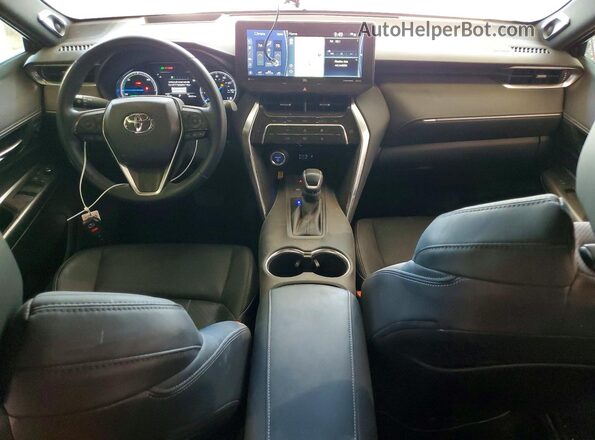 JTEAAAAH7MJ069985 2021 TOYOTA VENZA White Dashboard view
