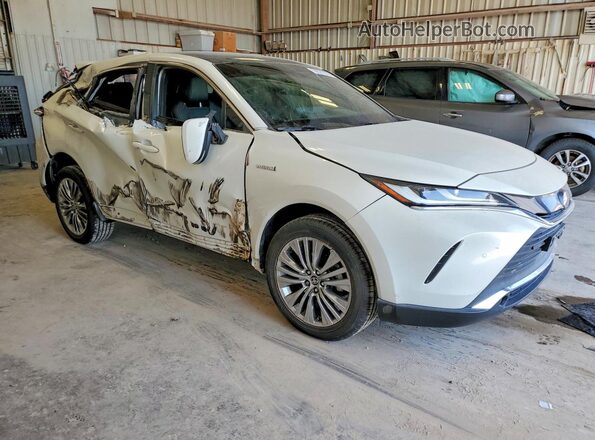 JTEAAAAH7MJ069985 2021 TOYOTA VENZA White Front right