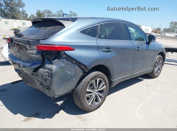 JTEAAAAH7MJ083031 2021 TOYOTA VENZA Gray Rear right