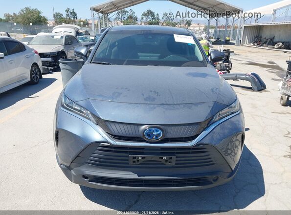 JTEAAAAH7MJ083031 2021 TOYOTA VENZA Gray Rear interior view