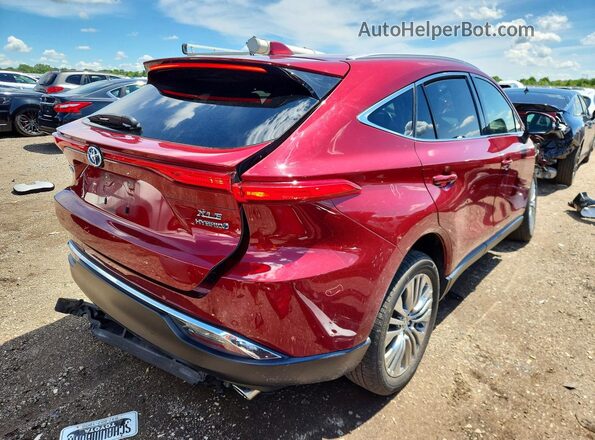 JTEAAAAH7MJ086186 2021 TOYOTA VENZA Red Հետևի աջ