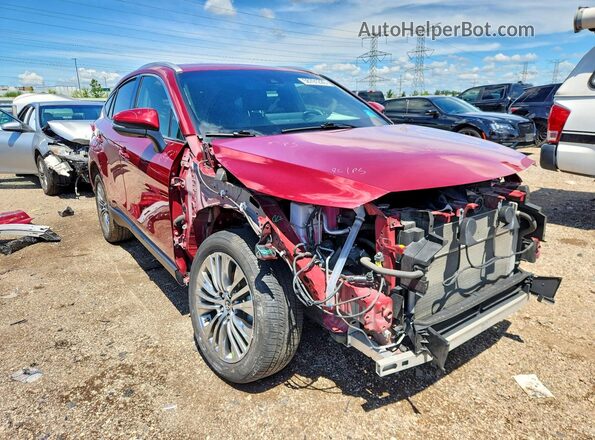 JTEAAAAH7MJ086186 2021 TOYOTA VENZA Red Առջևի աջ