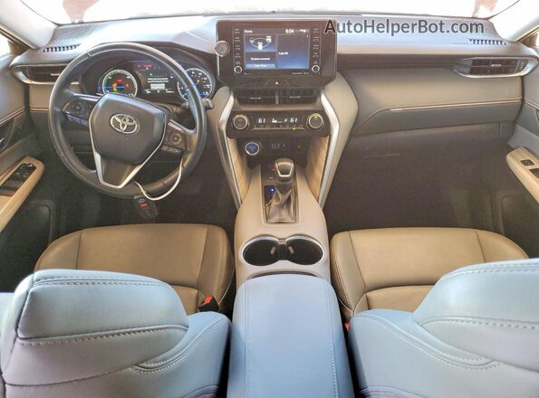 JTEAAAAH7NJ117552 2022 TOYOTA VENZA Maroon Vista del salpicadero