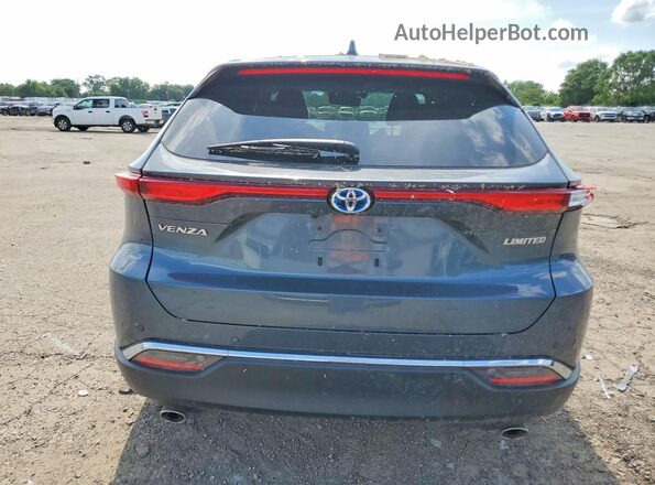 JTEAAAAH7RJ174730 2024 TOYOTA VENZA Blue Вид ззаду