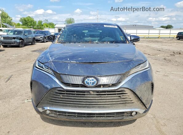 JTEAAAAH7RJ174730 2024 TOYOTA VENZA Blue Вид спереду
