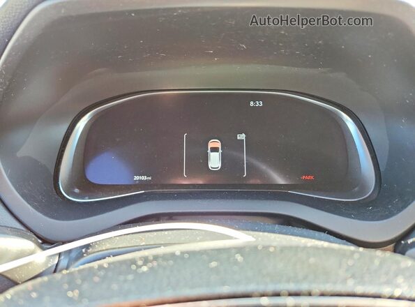 JTEAAAAH7RJ190748 2024 TOYOTA VENZA Серебряный Вид щитка приборов