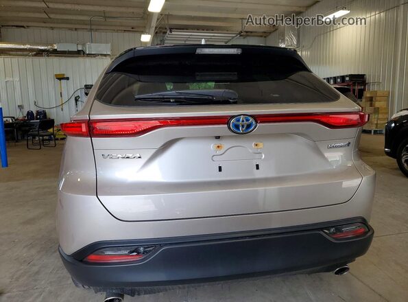 JTEAAAAH8MJ060941 2021 TOYOTA VENZA Silver Vista trasera