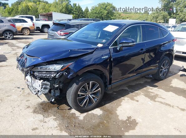 JTEAAAAH9MJ001817 2021 TOYOTA VENZA Blue Front left