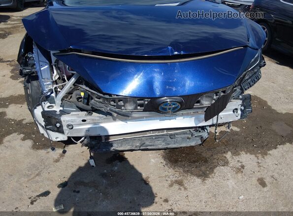 JTEAAAAH9MJ001817 2021 TOYOTA VENZA Blue Front view