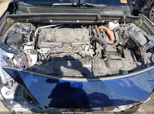 JTEAAAAH9MJ001817 2021 TOYOTA VENZA Blue Rear view