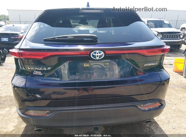 JTEAAAAH9MJ001817 2021 TOYOTA VENZA Blue 