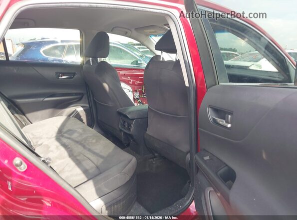 JTEAAAAH9MJ023798 2021 TOYOTA VENZA Burgundy VIN კოდის სტიკერის ხედი