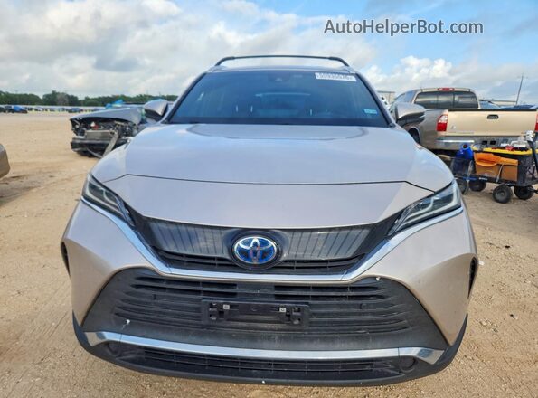 JTEAAAAH9MJ034560 2021 TOYOTA VENZA Серебряный Вид спереди