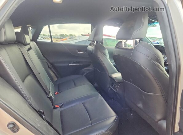 JTEAAAAH9MJ034560 2021 TOYOTA VENZA Серебряный Вид задней части салона
