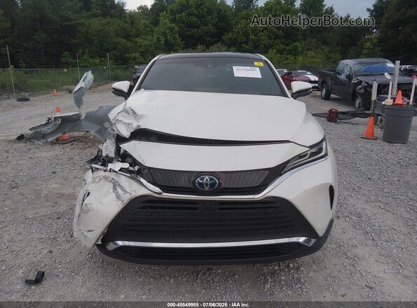 JTEAAAAH9MJ059605 2021 TOYOTA VENZA White Widok zestawu wskaźników