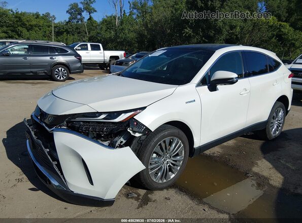 JTEAAAAH9MJ066683 2021 TOYOTA VENZA White Przód lewy