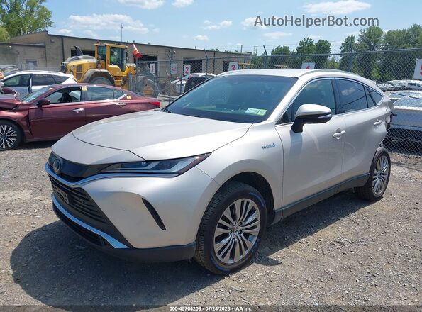 JTEAAAAH9MJ080020 2021 TOYOTA VENZA Silver Front left