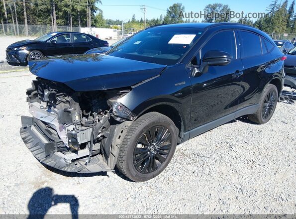 JTEAAAAH9MJ081412 2021 TOYOTA VENZA Black Передня ліва чверть