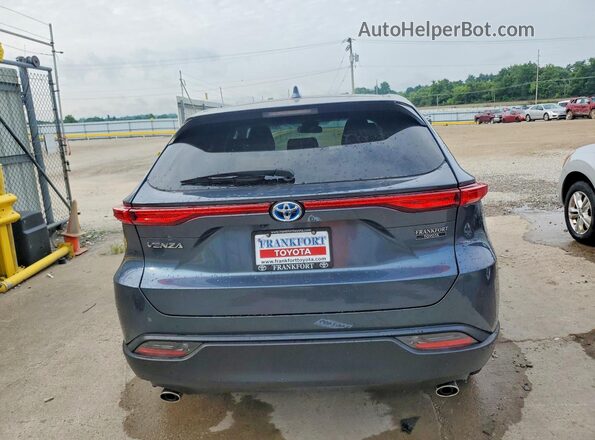 JTEAAAAH9RJ169237 2024 TOYOTA VENZA Blue Вид ззаду