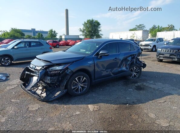 JTEAAAAHXMJ012745 2021 TOYOTA VENZA Gray Przód lewy