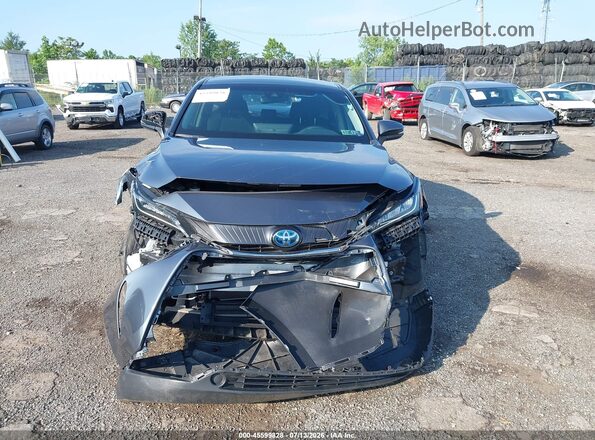JTEAAAAHXMJ012745 2021 TOYOTA VENZA Gray Widok deski rozdzielczej