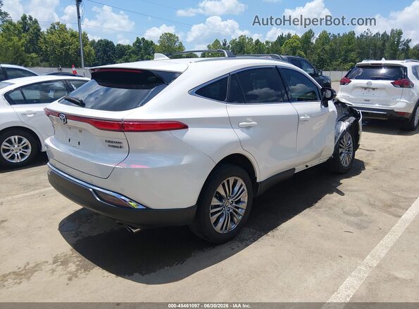 JTEAAAAHXMJ014074 2021 TOYOTA VENZA White Trasero derecho