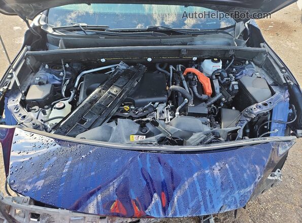 JTEAAAAHXMJ019615 2021 TOYOTA VENZA Blue Vista interior trasera
