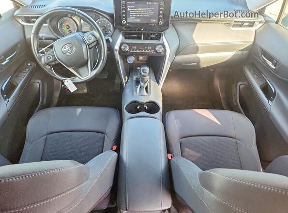 JTEAAAAHXMJ019615 2021 TOYOTA VENZA Blue Vista del salpicadero