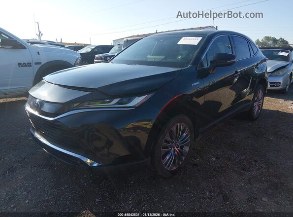 JTEAAAAHXMJ041372 2021 TOYOTA VENZA Black Передня ліва чверть