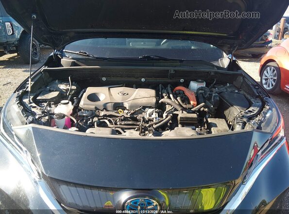 JTEAAAAHXMJ041372 2021 TOYOTA VENZA Black Вид ззаду