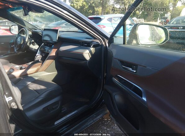 JTEAAAAHXMJ041372 2021 TOYOTA VENZA Black Вид салону спереду