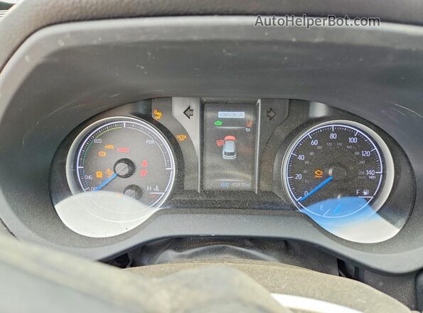 JTEAAAAHXMJ042327 2021 TOYOTA VENZA White ხელსაწყოთა პანელის ხედი