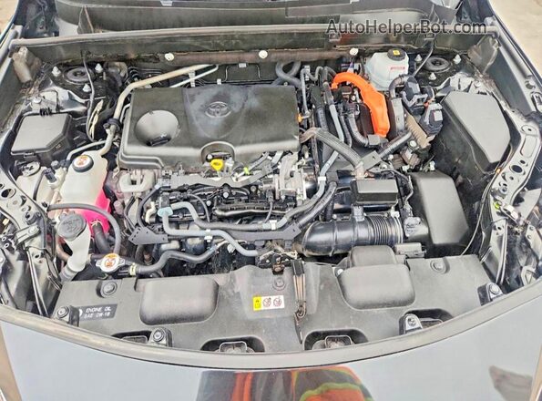 JTEAAAAHXMJ044000 2021 TOYOTA VENZA Black Вид підкапотного простору