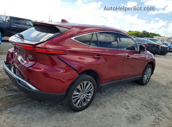 JTEAAAAHXMJ048886 2021 TOYOTA VENZA Red Trasero derecho