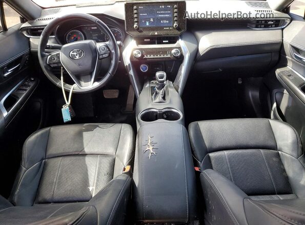 JTEAAAAHXMJ048886 2021 TOYOTA VENZA Red Vista del salpicadero