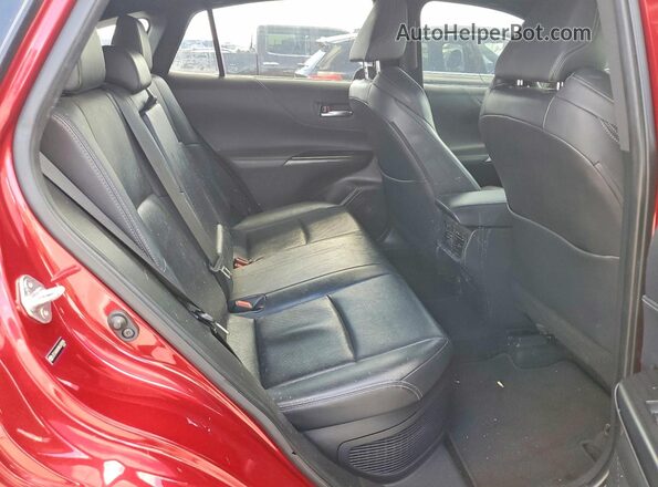 JTEAAAAHXMJ048886 2021 TOYOTA VENZA Red Vista de los asientos traseros