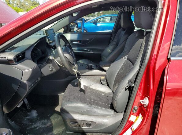 JTEAAAAHXMJ048886 2021 TOYOTA VENZA Red Vista interior delantera