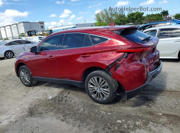JTEAAAAHXMJ048886 2021 TOYOTA VENZA Red Trasero izquierdo