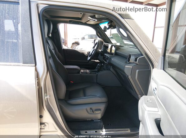 JTEABFAJ2S5009891 2025 TOYOTA LAND CRUISER Gray Widok wnętrza z przodu