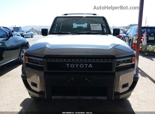 JTEABFAJ2S5009891 2025 TOYOTA LAND CRUISER Gray Widok deski rozdzielczej