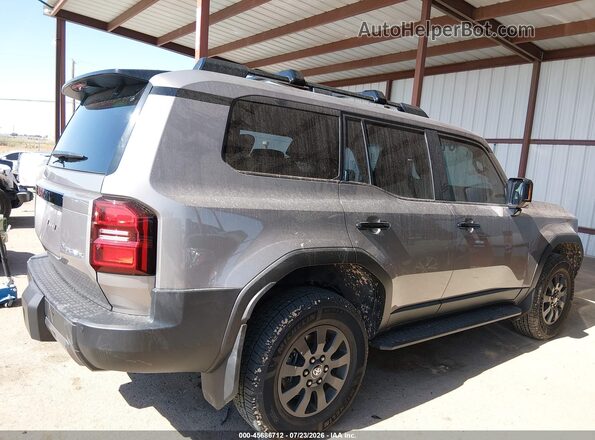 JTEABFAJ2S5009891 2025 TOYOTA LAND CRUISER Gray Widok zestawu wskaźników