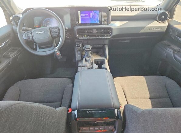 JTEABFAJ3RK004467 2024 TOYOTA LAND Черный Вид панели приборов
